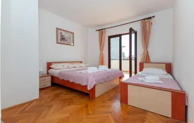 Krevet ili kreveti u jedinici u objektu Apartment Karlo