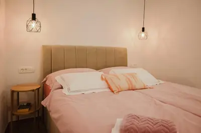 Krevet ili kreveti u jedinici u objektu Stylish town centre apartment MariRoza