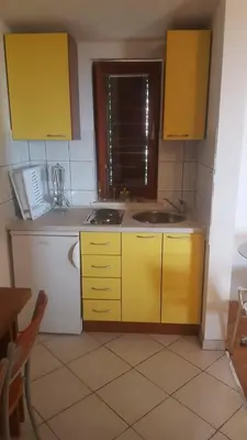 Kuhinja ili čajna kuhinja u objektu Apartments Villa Anna