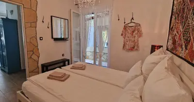 Krevet ili kreveti u jedinici u objektu Apartment Carpe Diem Ivan Dolac