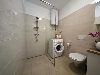 Kupaonica u objektu Apartment Mili