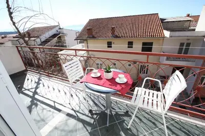 Balkon ili terasa u objektu Apartments with parking space Makarska - 24071