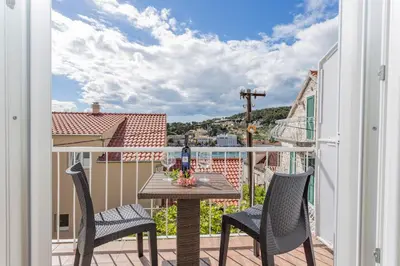 Balkon ili terasa u objektu Apartman Ana