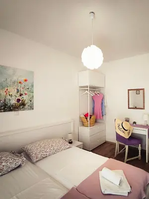 Krevet ili kreveti u jedinici u objektu Apartments Prosperina Hvar