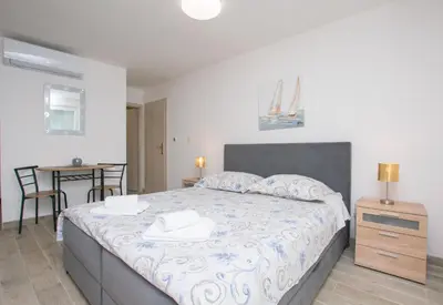 Krevet ili kreveti u jedinici u objektu Apartments Bety