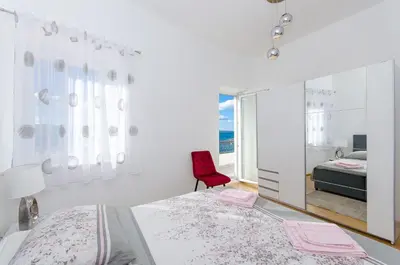 Krevet ili kreveti u jedinici u objektu Apartments Bety