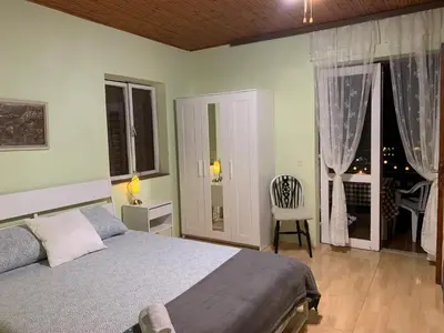 Krevet ili kreveti u jedinici u objektu Sofia's Way Apartments