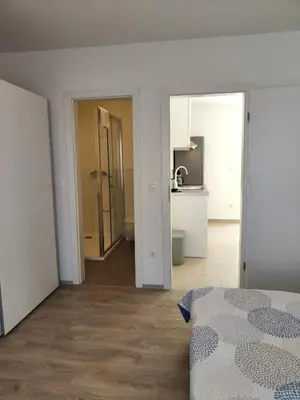 Krevet ili kreveti u jedinici u objektu Jelsa Blue Sea View