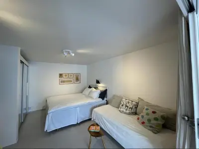 Krevet ili kreveti u jedinici u objektu Beachy Escape - BBQ - WiFi - Stari Grad, Hvar
