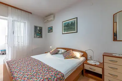Krevet ili kreveti u jedinici u objektu Apartments with parking space Jelsa, Hvar - 134