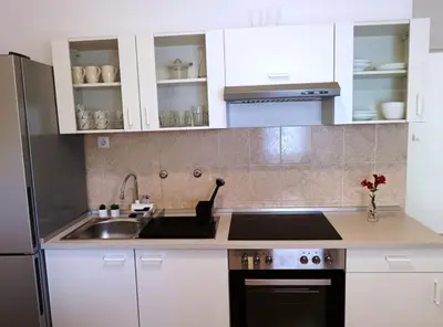 Kuhinja ili čajna kuhinja u objektu Charming Apartments Vanja with Style
