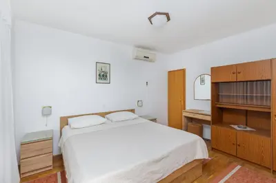 Krevet ili kreveti u jedinici u objektu Apartments with parking space Baska Voda - Makarska - 301