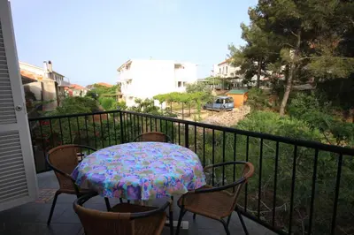 Balkon ili terasa u objektu Apartments with a parking space Jelsa, Hvar - 538
