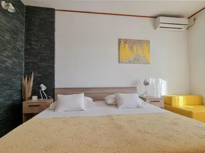 Krevet ili kreveti u jedinici u objektu Studio Vrboska 540a