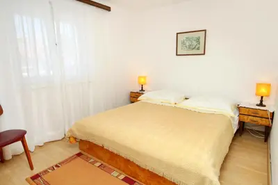 Krevet ili kreveti u jedinici u objektu Apartments by the sea Vrboska (Hvar) - 541