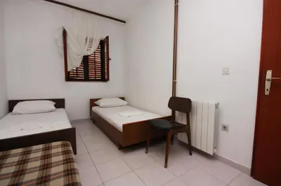 Krevet ili kreveti u jedinici u objektu Apartments by the sea Stomorska, Solta - 782
