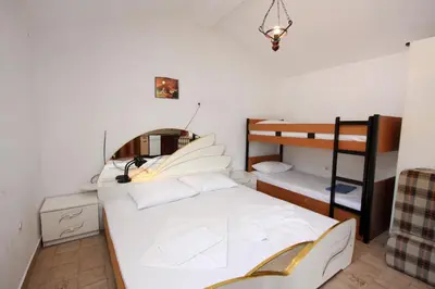 Krevet ili kreveti u jedinici u objektu Apartments by the sea Stomorska, Solta - 784