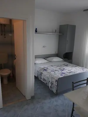 Krevet ili kreveti u jedinici u objektu Studio Medici 1045a
