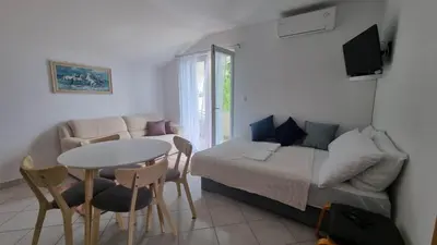 Krevet ili kreveti u jedinici u objektu Apartmani Ankica Ruskamen