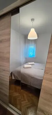 Krevet ili kreveti u jedinici u objektu Apartman None