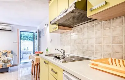 Kuhinja ili čajna kuhinja u objektu Apartments by the sea Povlja, Brac - 24129
