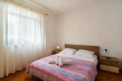 Krevet ili kreveti u jedinici u objektu Apartments with parking space Splitska, Brac - 2867