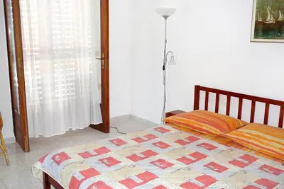 Krevet ili kreveti u jedinici u objektu Apartment Postira 2919a