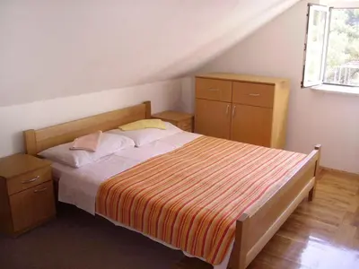 Krevet ili kreveti u jedinici u objektu Apartments by the sea Basina, Hvar - 4599