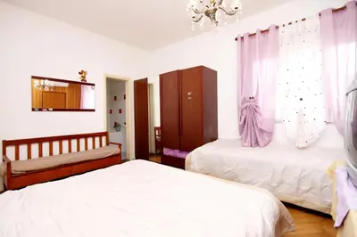 Krevet ili kreveti u jedinici u objektu Apartment Jelsa 4602c