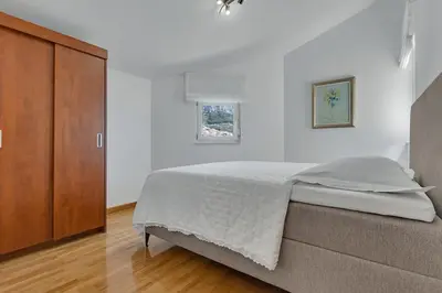 Krevet ili kreveti u jedinici u objektu Apartman Vamtesa - Makarska Exklusiv