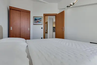 Krevet ili kreveti u jedinici u objektu Apartman Vamtesa - Makarska Exklusiv