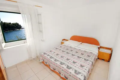 Krevet ili kreveti u jedinici u objektu Seaside secluded apartments Cove Torac, Hvar - 4875