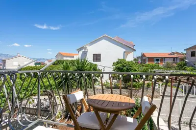 Balkon ili terasa u objektu Double Room Supetar 5658d