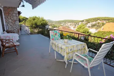 Balkon ili terasa u objektu Apartments with a parking space Jelsa, Hvar - 5728