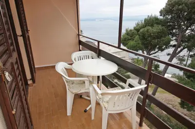Balkon ili terasa u objektu Apartment Nemira 5884b