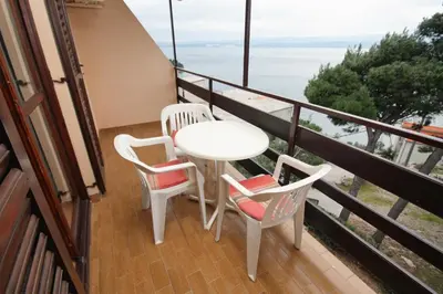 Balkon ili terasa u objektu Apartment Nemira 5884c