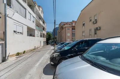 Tlocrt objekta Apartments with parking space Omis - 5988