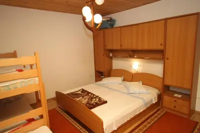 Krevet ili kreveti u jedinici u objektu Apartments with a parking space Brela, Makarska - 6906