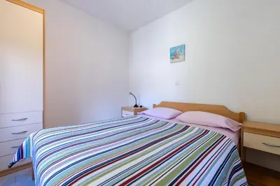 Krevet ili kreveti u jedinici u objektu Seaside secluded apartments Cove Torac, Hvar - 8653