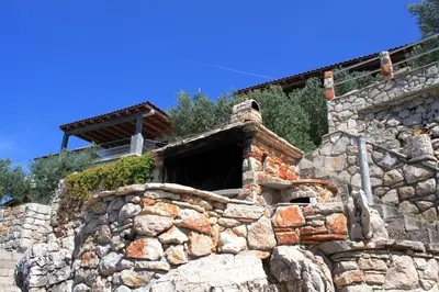 Tlocrt objekta Apartments by the sea Cove Zarace - Gdinj, Hvar - 8712