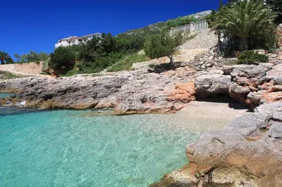 Tlocrt objekta Apartments with a parking space Zavala, Hvar - 8773