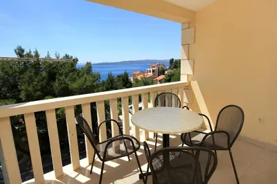 Balkon ili terasa u objektu Apartment Baska Voda 10027a