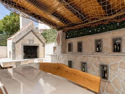Tlocrt objekta Villa Supetar Garden - Two Bedroom Apartment with Terrace