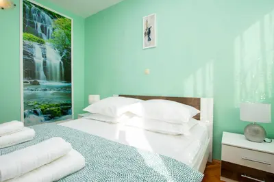Krevet ili kreveti u jedinici u objektu Apartment Jozo