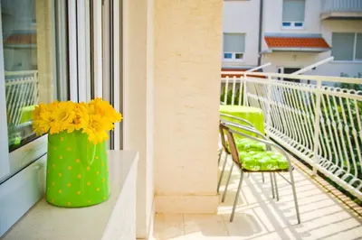 Balkon ili terasa u objektu Apartment Annika