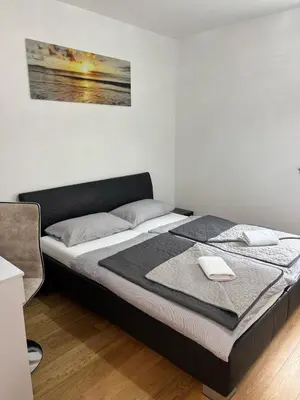 Krevet ili kreveti u jedinici u objektu A & M Vacation apartment