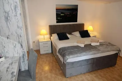 Krevet ili kreveti u jedinici u objektu Apartment Silvana Makarska