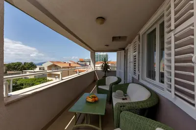 Balkon ili terasa u objektu Apartment Silvana Makarska