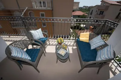 Balkon ili terasa u objektu Apartments Family Spacious