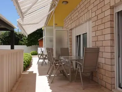Balkon ili terasa u objektu Apartment Palm tree